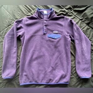 Woman’s Small Purple Patagonia Synchilla